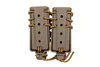 Ładownica na 2 magazynki 9mm Urban Assault Long Quick Pull - Tan